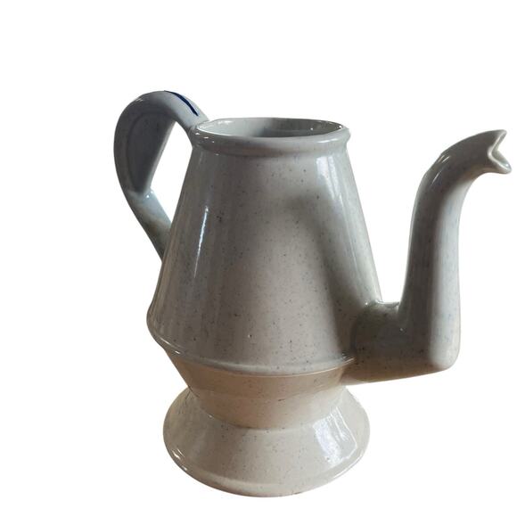 Poppytrail Vernon Coffee Pot Provincial Blue by Metlox Blue Farm Scene No Lid - Picture 8 of 16